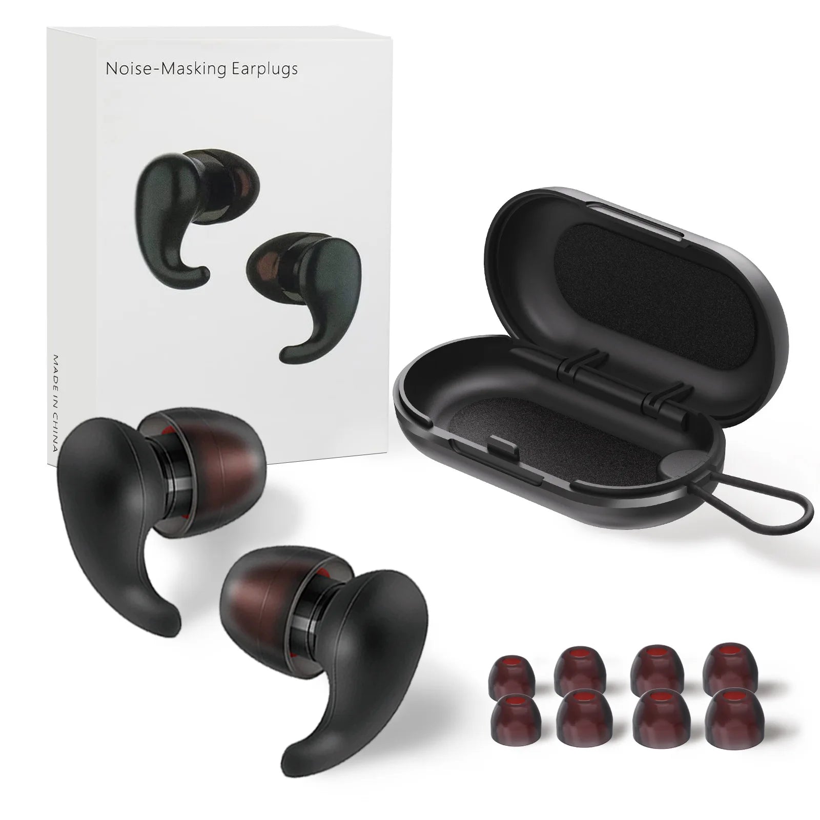 Silicone Noise-Cancelling Ear Plugs